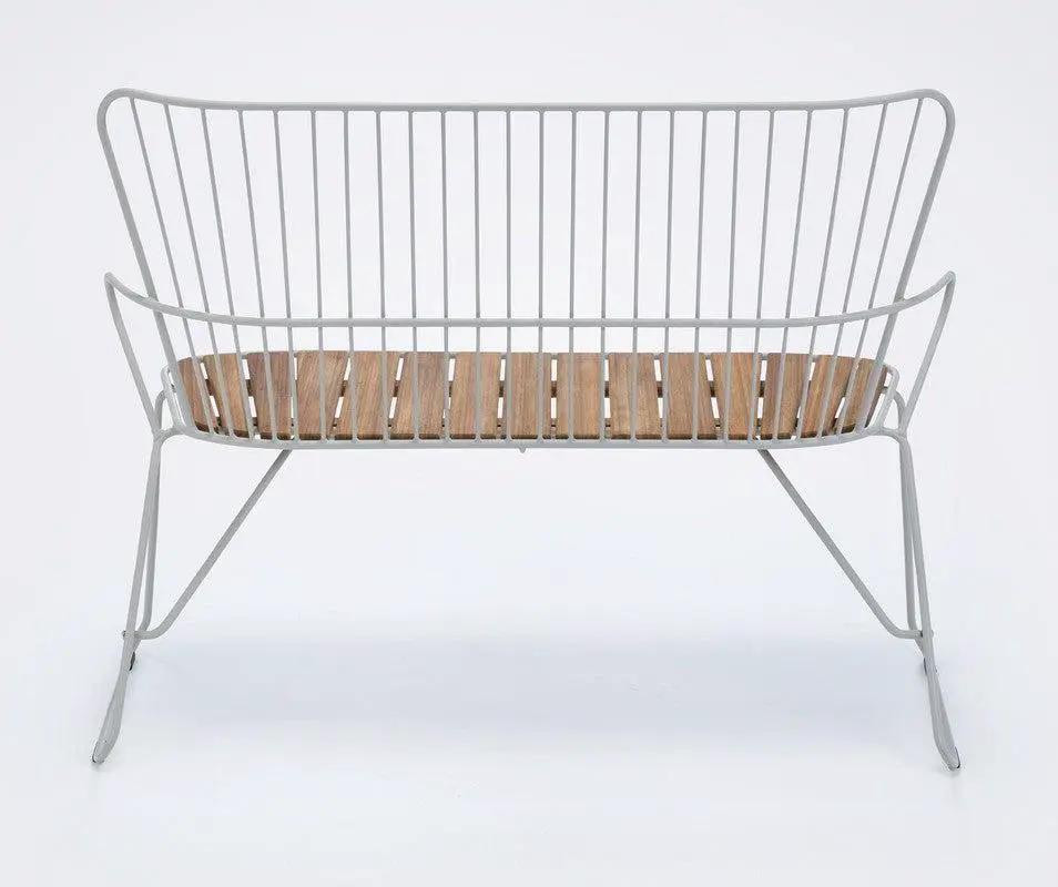 HOUE, PAON Bænk, Hvid Taupe - Unoliving.com