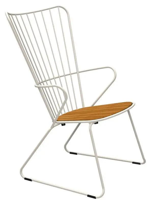 HOUE, PAON Loungestol, Hvid Taupe - Unoliving.com