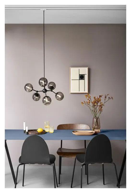 Halo Design ATOM Lysekrone, Smoke - Unoliving.com