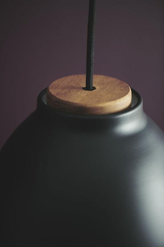 Halo Design Nivå pendel Ø14, Sort, Træ - Unoliving.com