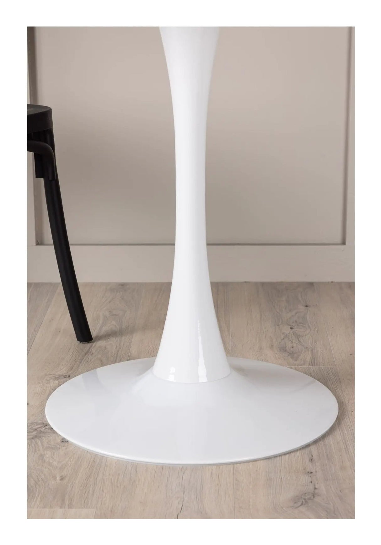Hamden Spisebord, MDF, Hvid, Ø80 - Unoliving.com