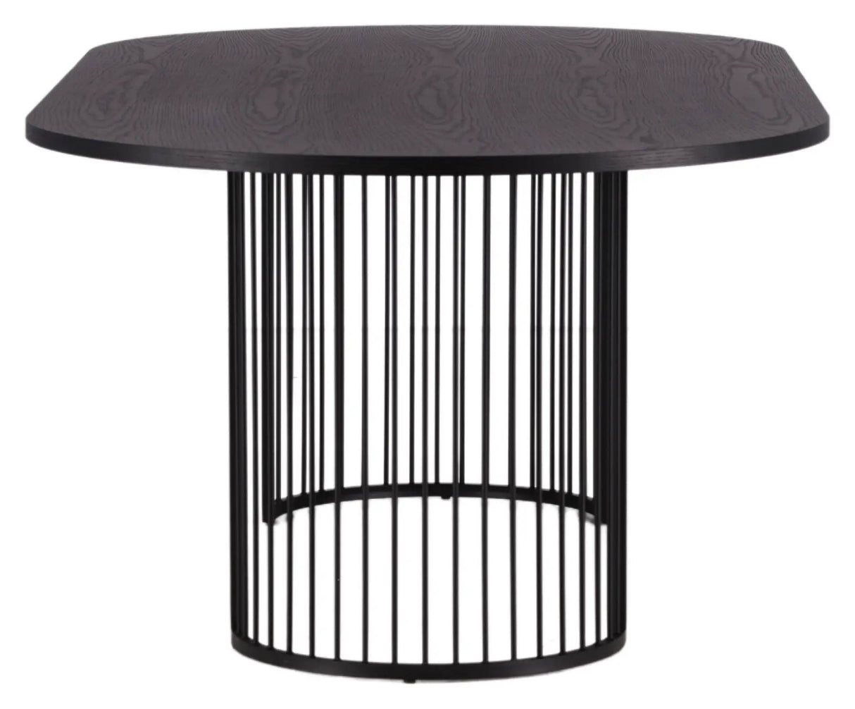 Hamneskär Spisebord 220x110 - Sort - Unoliving.com