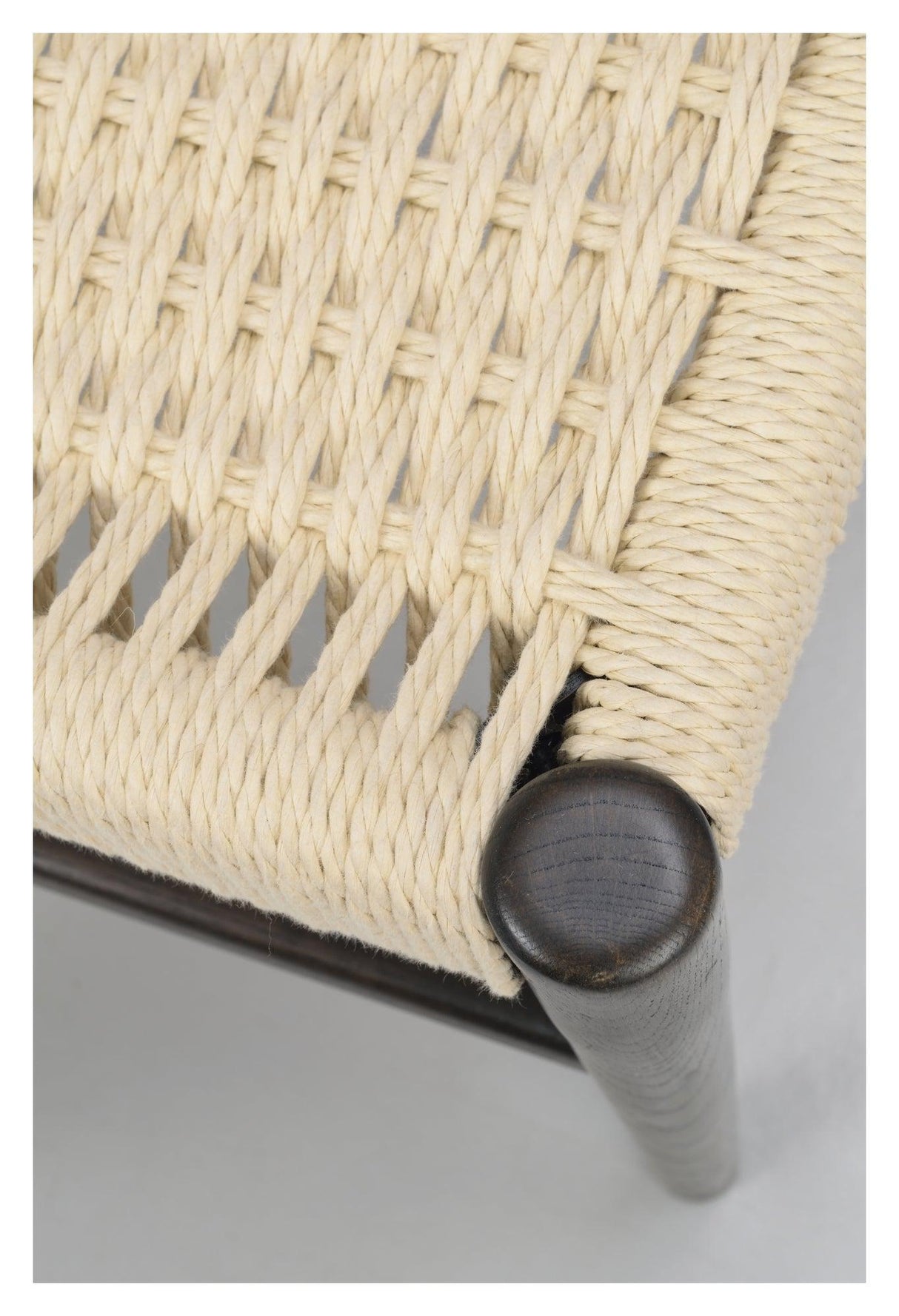 Harlan, spisebordsstol - brun/eg - Unoliving.com