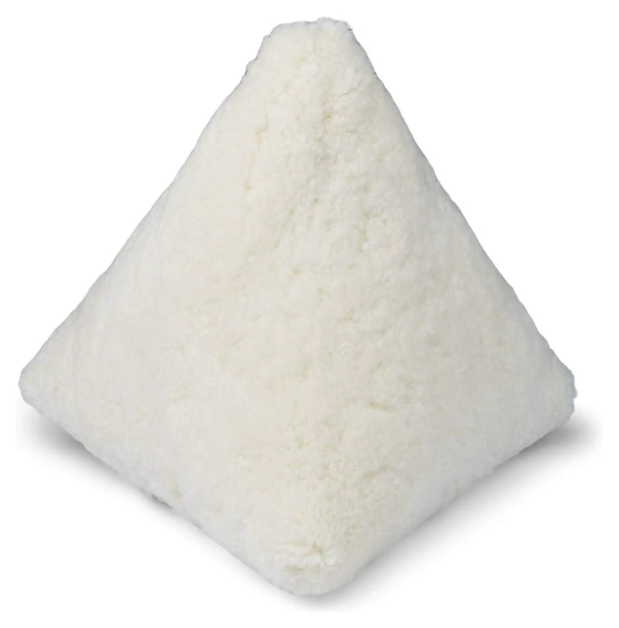 Hematite af Premium NZ kort krøllet lammeskind, Ivory