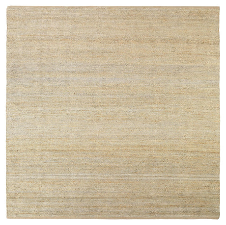 Hempi Tæppe 250x250 - Natur - Unoliving.com