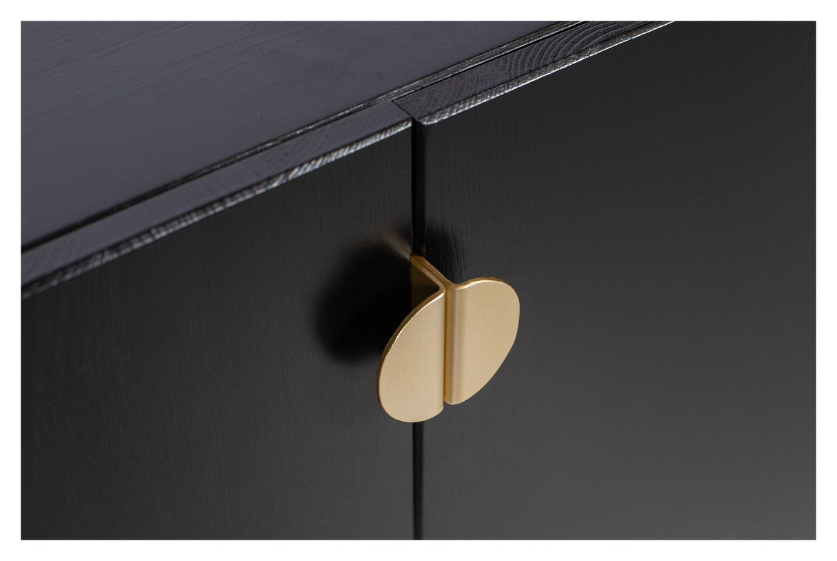 Hero Skænk, B116, Fyrretræ m. sort finish - Unoliving.com