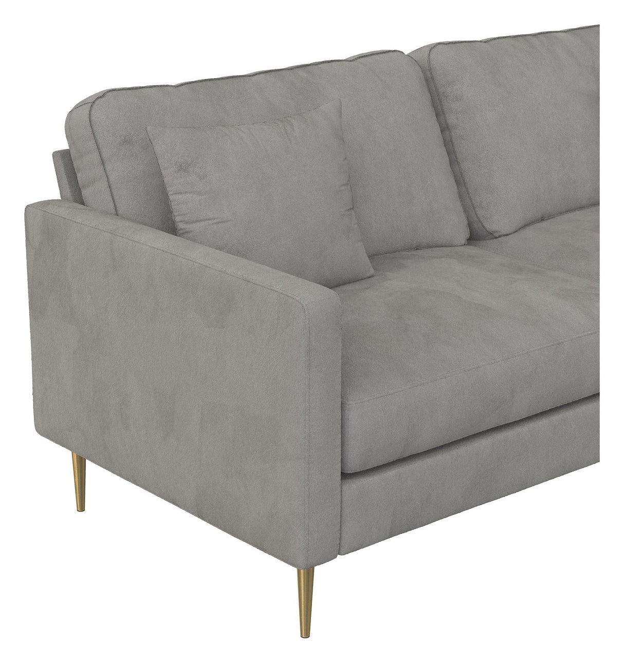 Highland Sofa m. puder, Grå - Unoliving.com