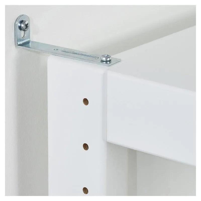 Hoppekids Storey Reol - 3 sektioner m/12 hylder og skriveplade 100 cm - Unoliving.com