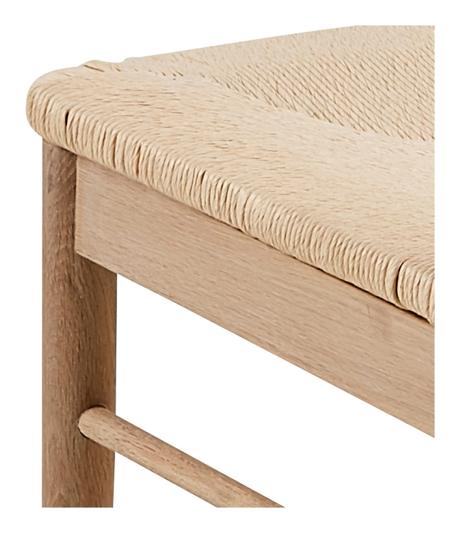 Hornbæk Spisebordsstol m. armlæn, Hvid - Unoliving.com