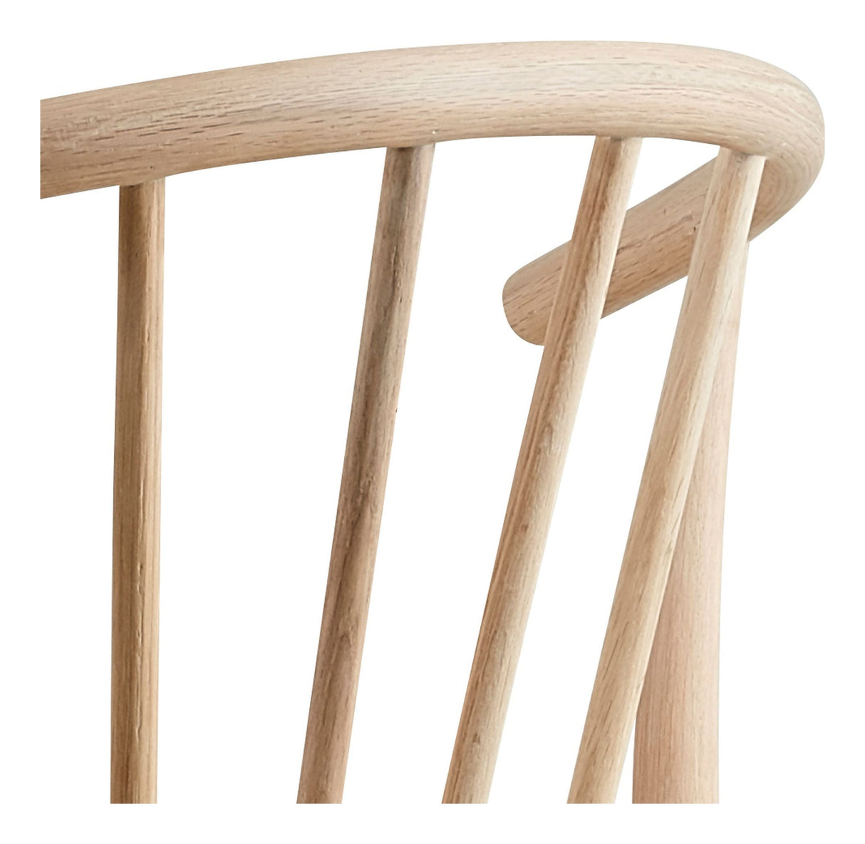 Hornbæk Spisebordsstol m. armlæn, Hvid - Unoliving.com