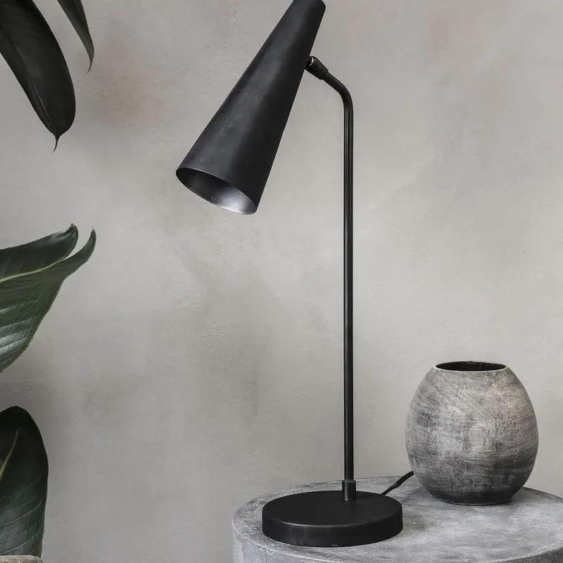 House Doctor Precise Bordlampe, Sort - Unoliving.com