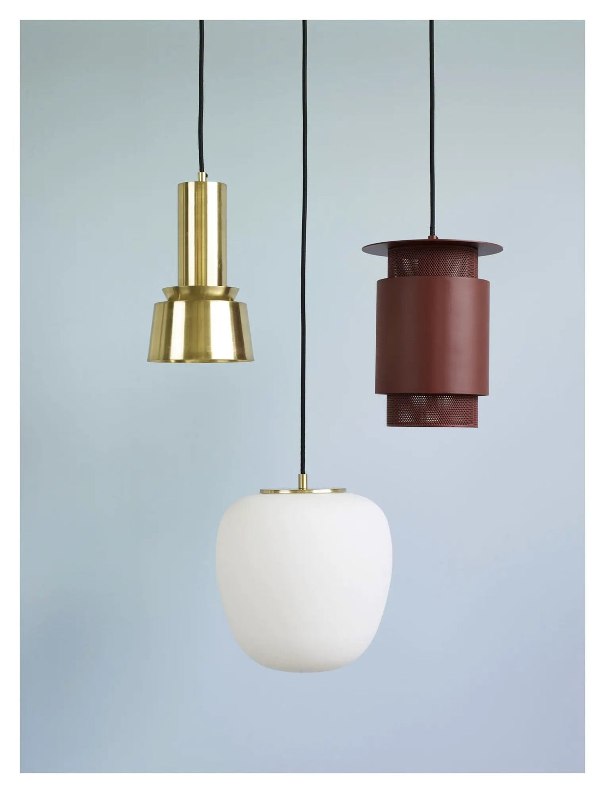 Hübsch Mono Loftlampe, metal, messing