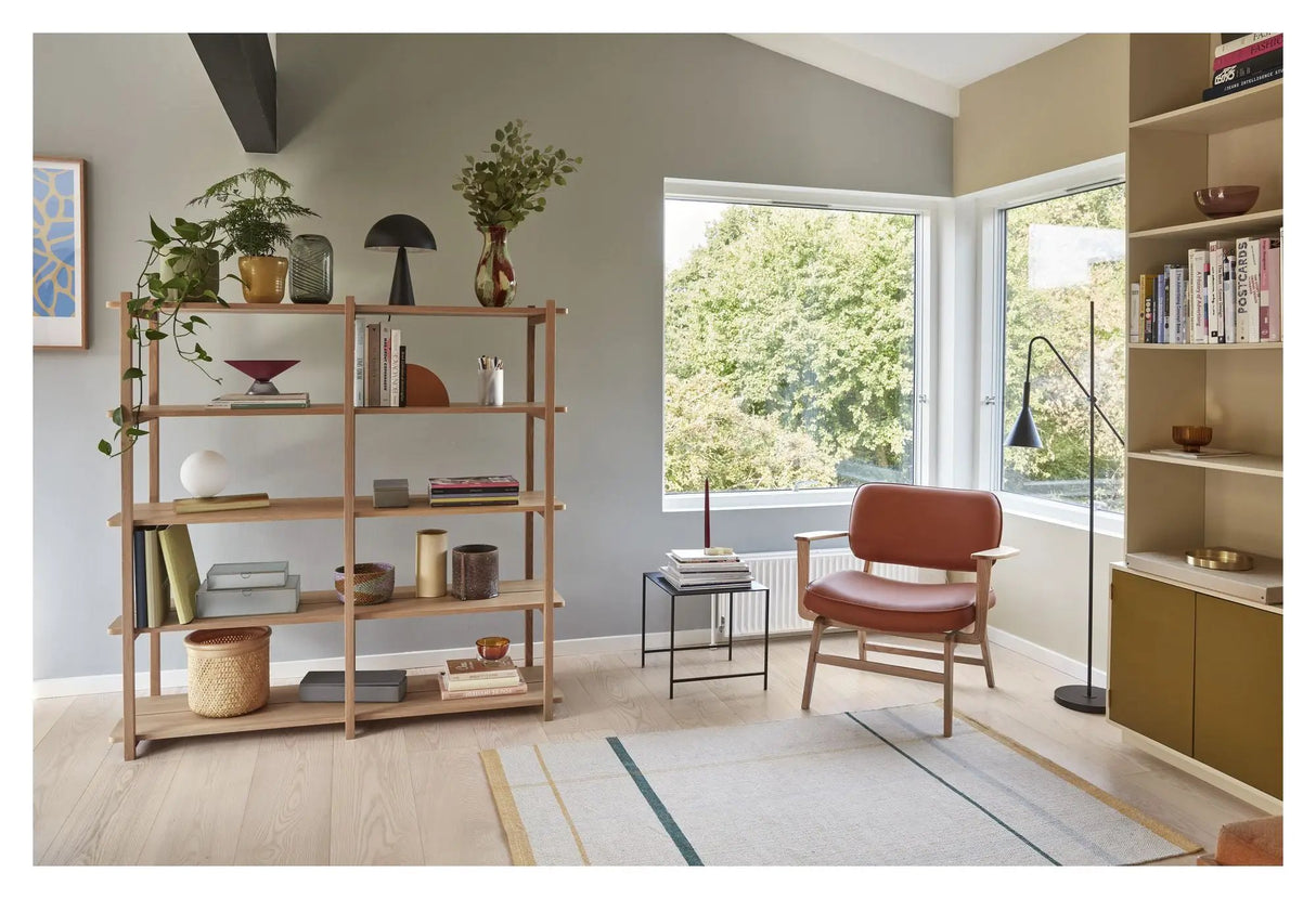 Hübsch Mush Bordlampe, sort, metal