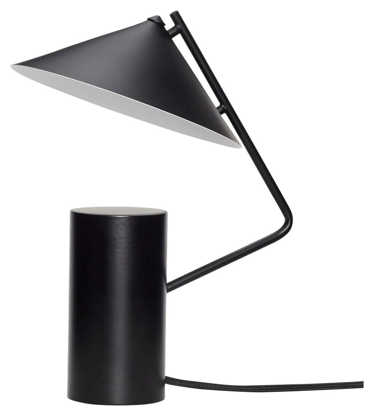 Hübsch Sen Bordlampe, metal, sort