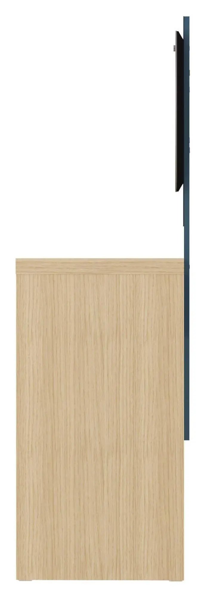 Hugo Makeup Bord, Grå/Natur - Unoliving.com