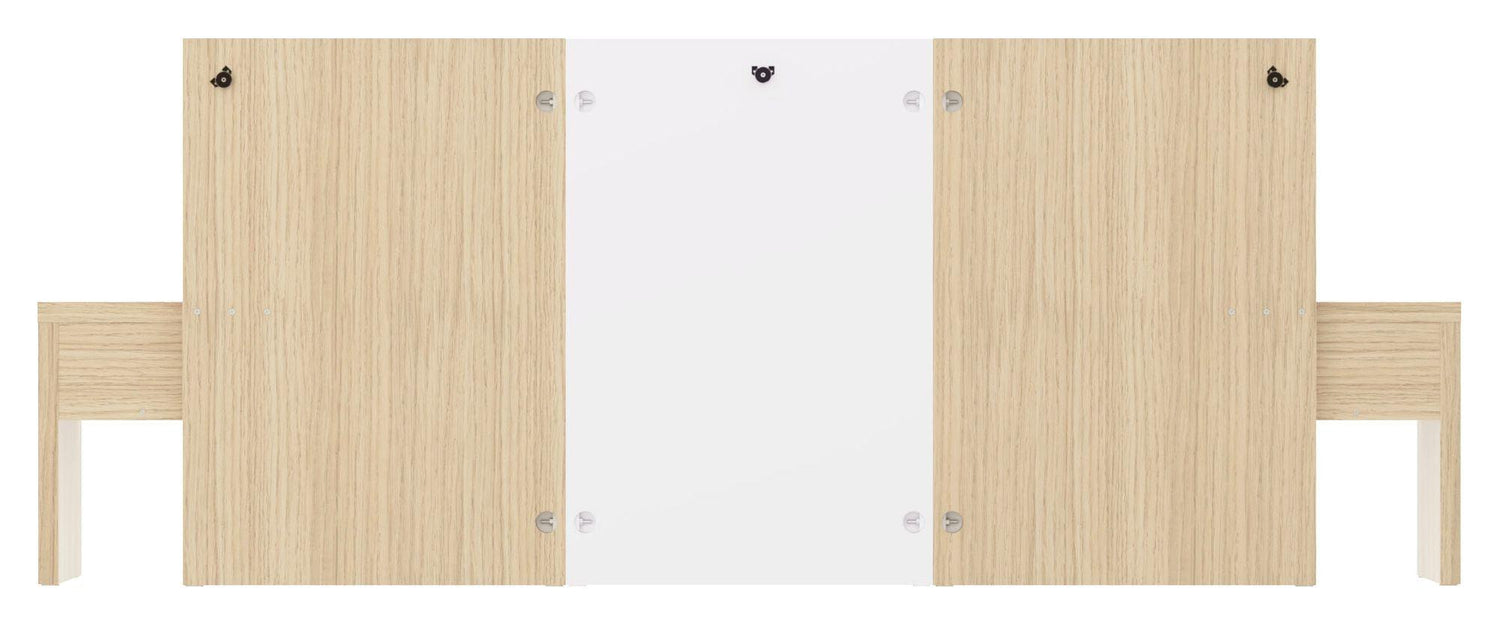 Hugo Sengegavl 160, Hvid/Natur - Unoliving.com