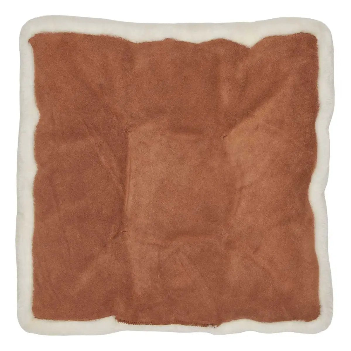 Hynde af Premium NZ lammeskind - Hvid, 45x45