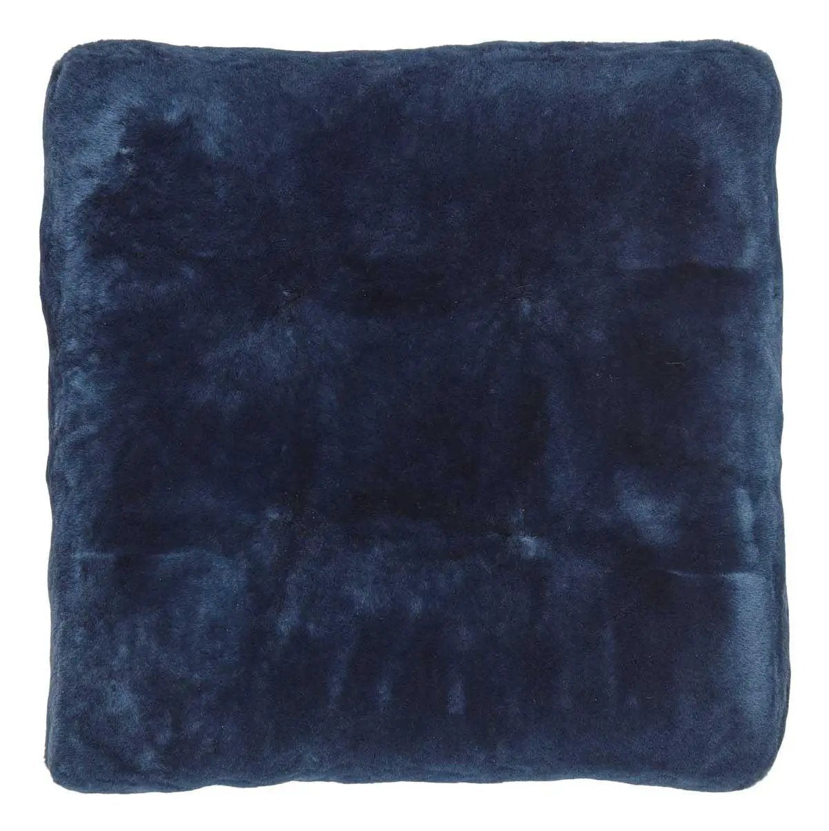 Hynde af Premium NZ lammeskind - Navy Blue, 45x45