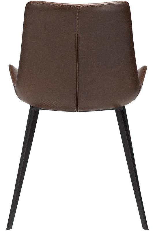 Hype Spisebordsstol, Vintage Cocoa Kunstlæder - Unoliving.com