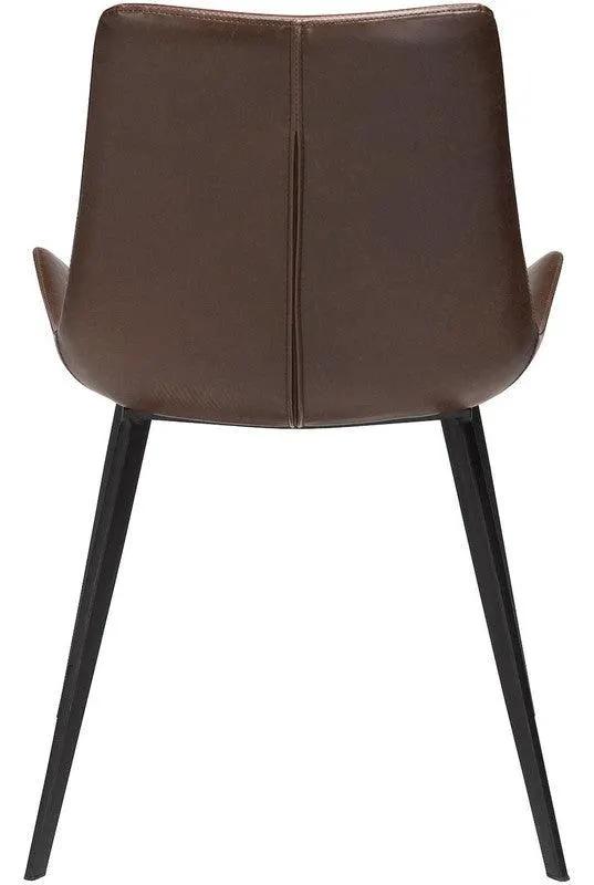 Hype Spisebordsstol, Vintage Cocoa Kunstlæder - Unoliving.com