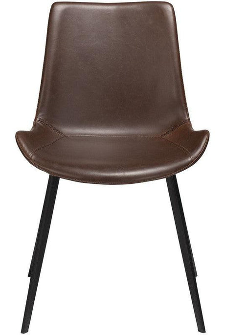 Hype Spisebordsstol, Vintage Cocoa Kunstlæder - Unoliving.com