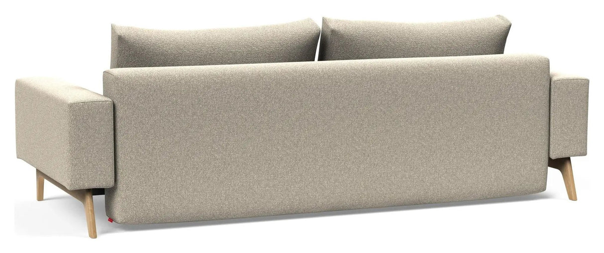 Idun Sovesofa, Bouclé/Beige - Unoliving.com