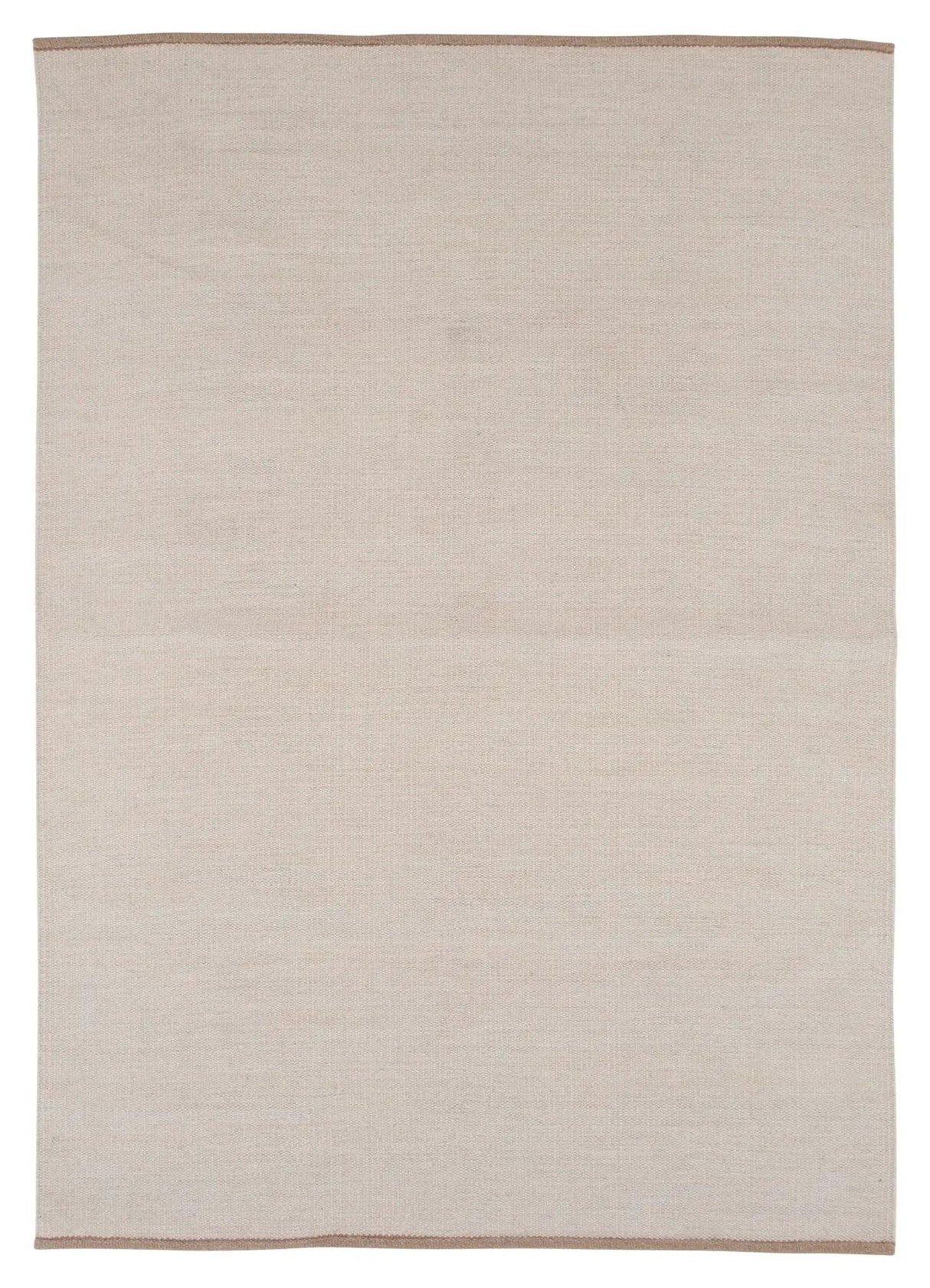 Jaipur uldmix tæppe, 170x240, Beige - Unoliving.com