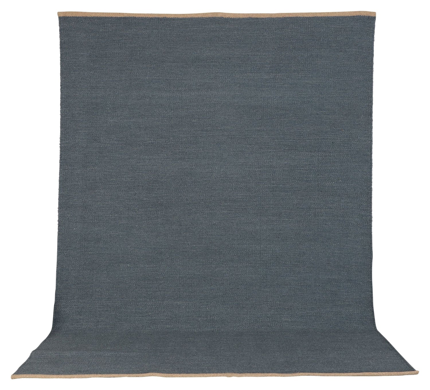 Jaipur uldmix tæppe, 200x300, Marine - Unoliving.com