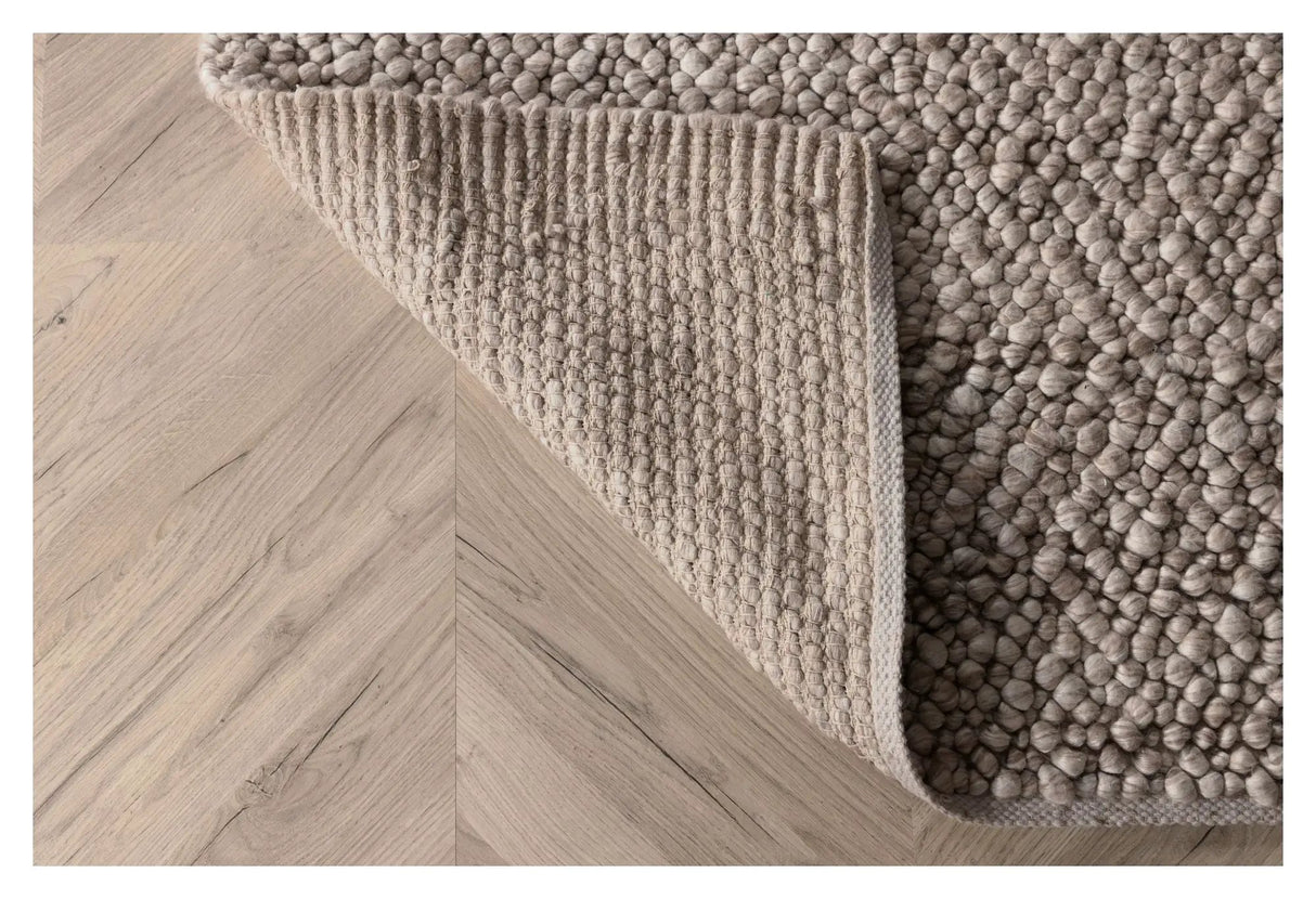 Jajru uldmix tæppe, 200x300, Beige - Unoliving.com