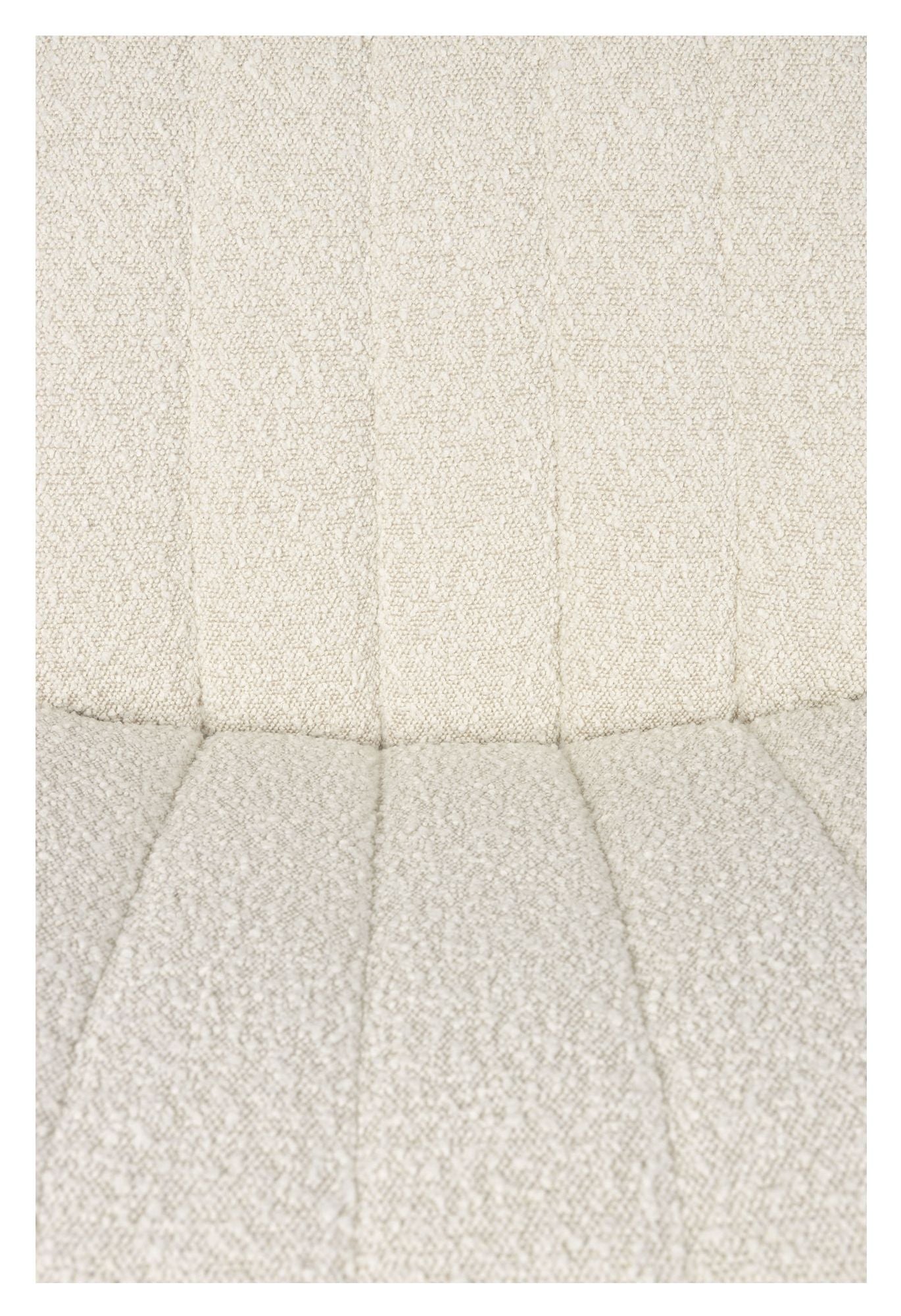 Jax Loungestol, Offwhite Bouclé - Unoliving.com