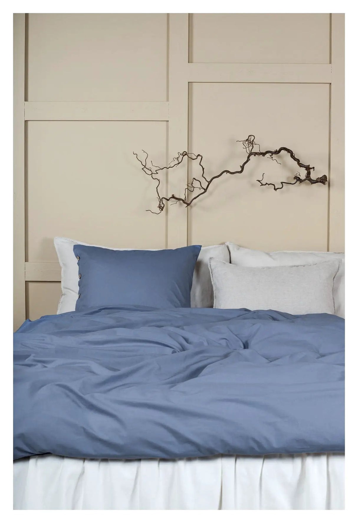 Joar Sengetøj 150x200 - Blå - Unoliving.com