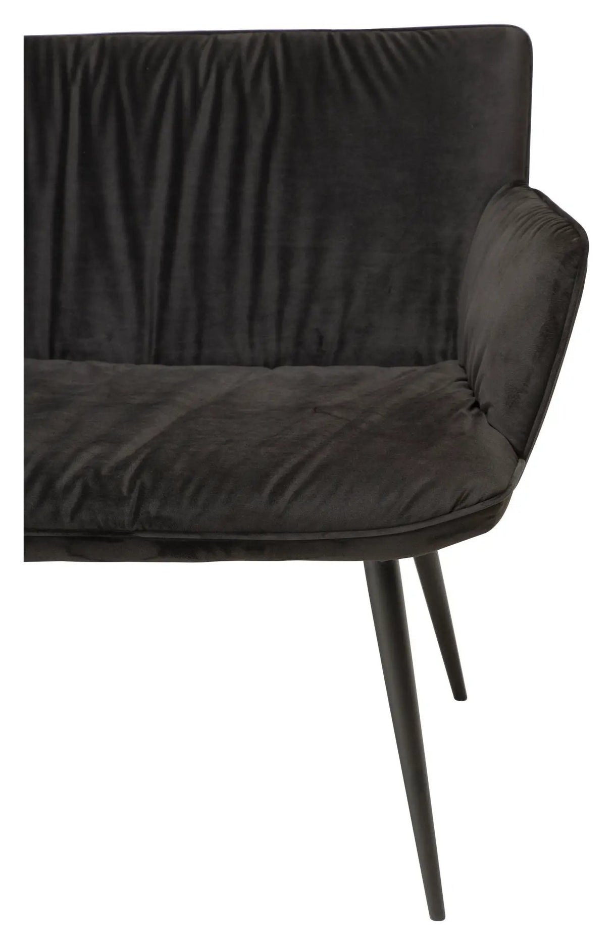 Join Bænk, Meteorite Sort Velour - Unoliving.com