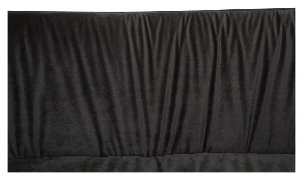 Join Bænk, Meteorite Sort Velour - Unoliving.com
