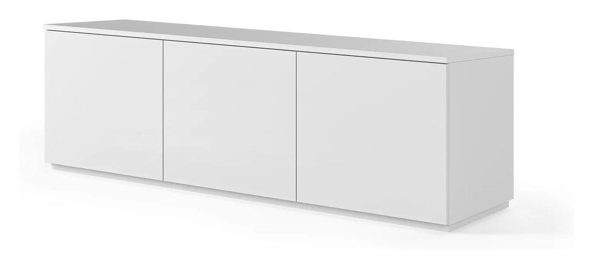 Join TV-Bord m. 3 låger, Mat hvid, 180x50x57 - Unoliving.com