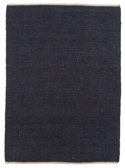 Kali Jutetæppe, 170x240, Black - Unoliving.com