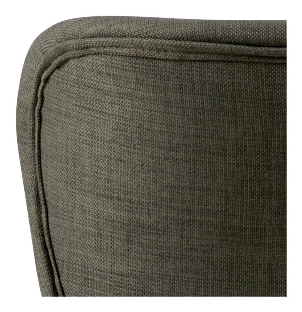 Kali Spisebordsstol, Khakigrønt stof/Olieret eg