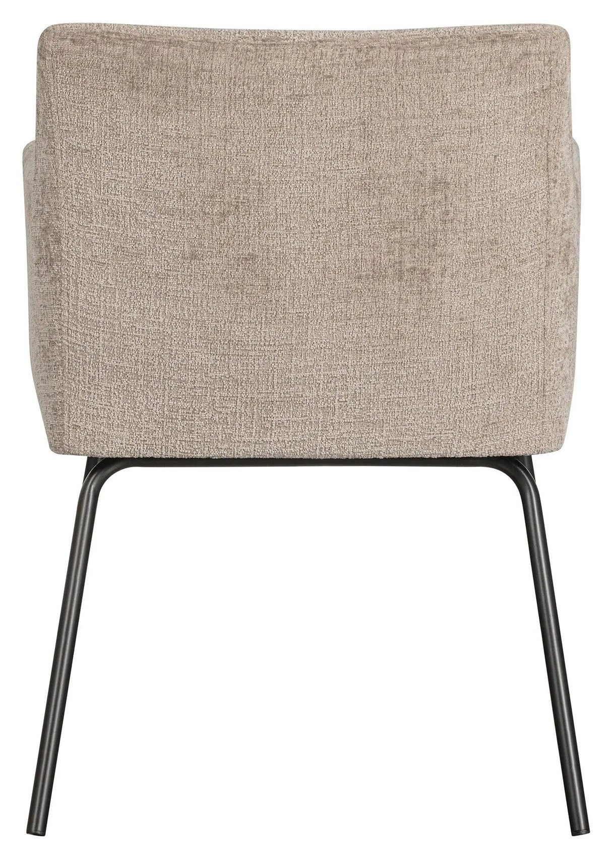 Kam Spisebordsstol m. armlæn - Sand - Unoliving.com