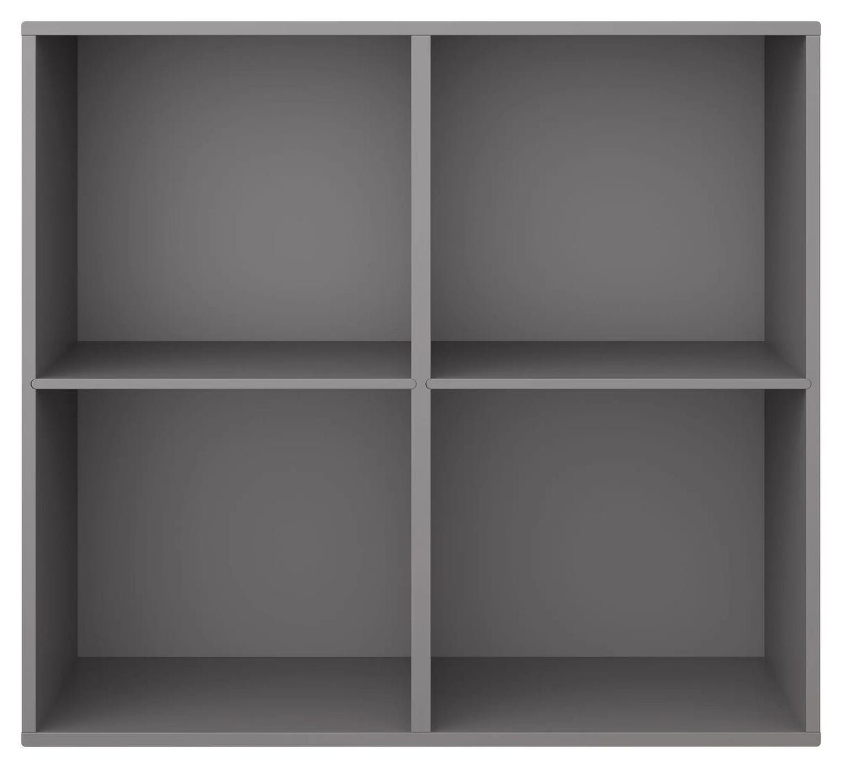 Keep Reol med 2 faste hylder. Modul 006, Grafit - Unoliving.com