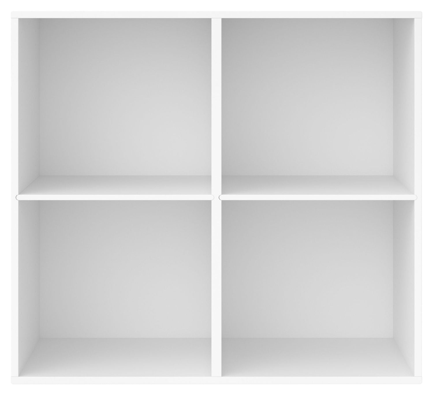 Keep Reol med 2 faste hylder. Modul 006, Hvid - Unoliving.com