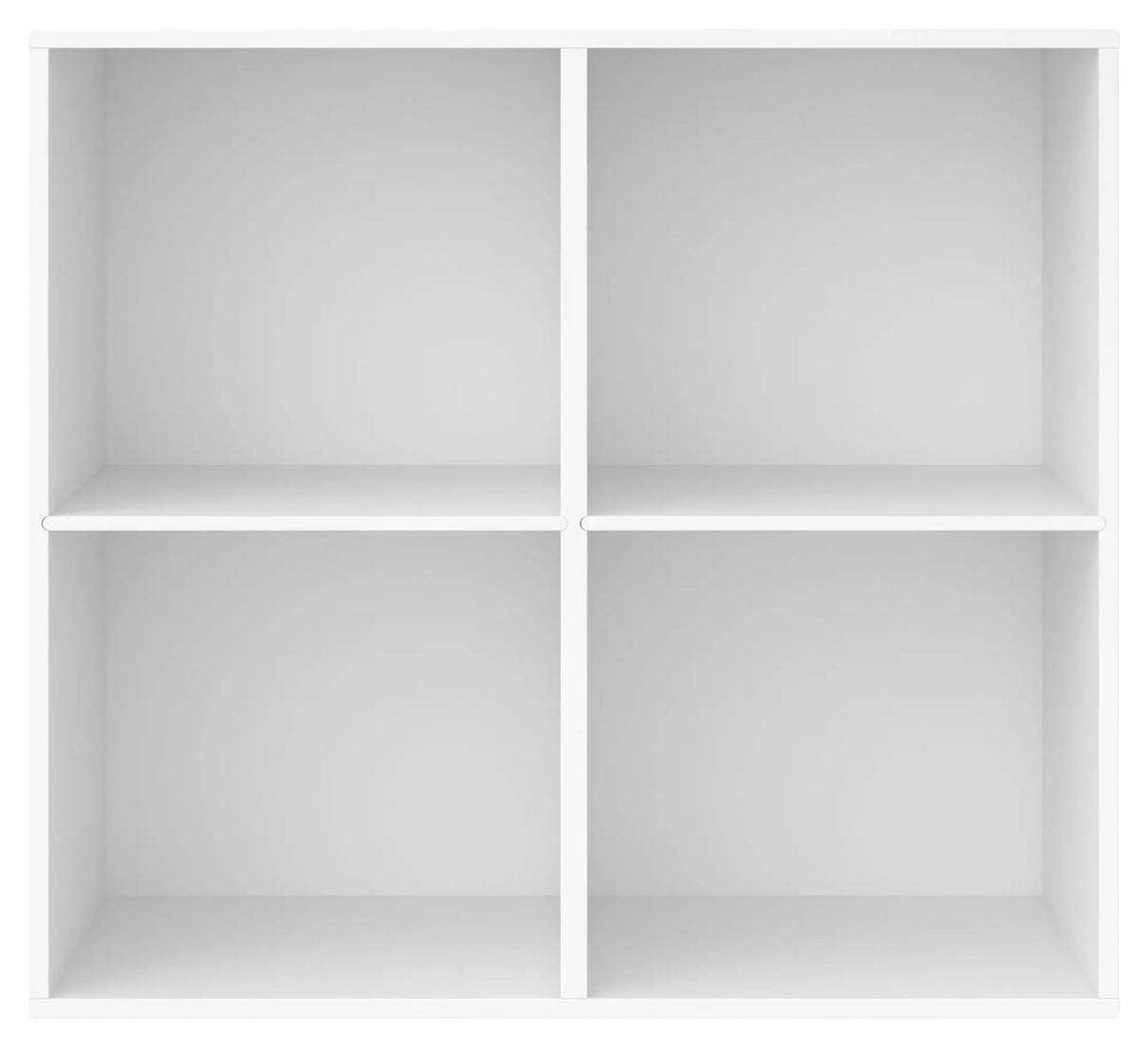 Keep Reol med 2 faste hylder. Modul 006, Hvid - Unoliving.com
