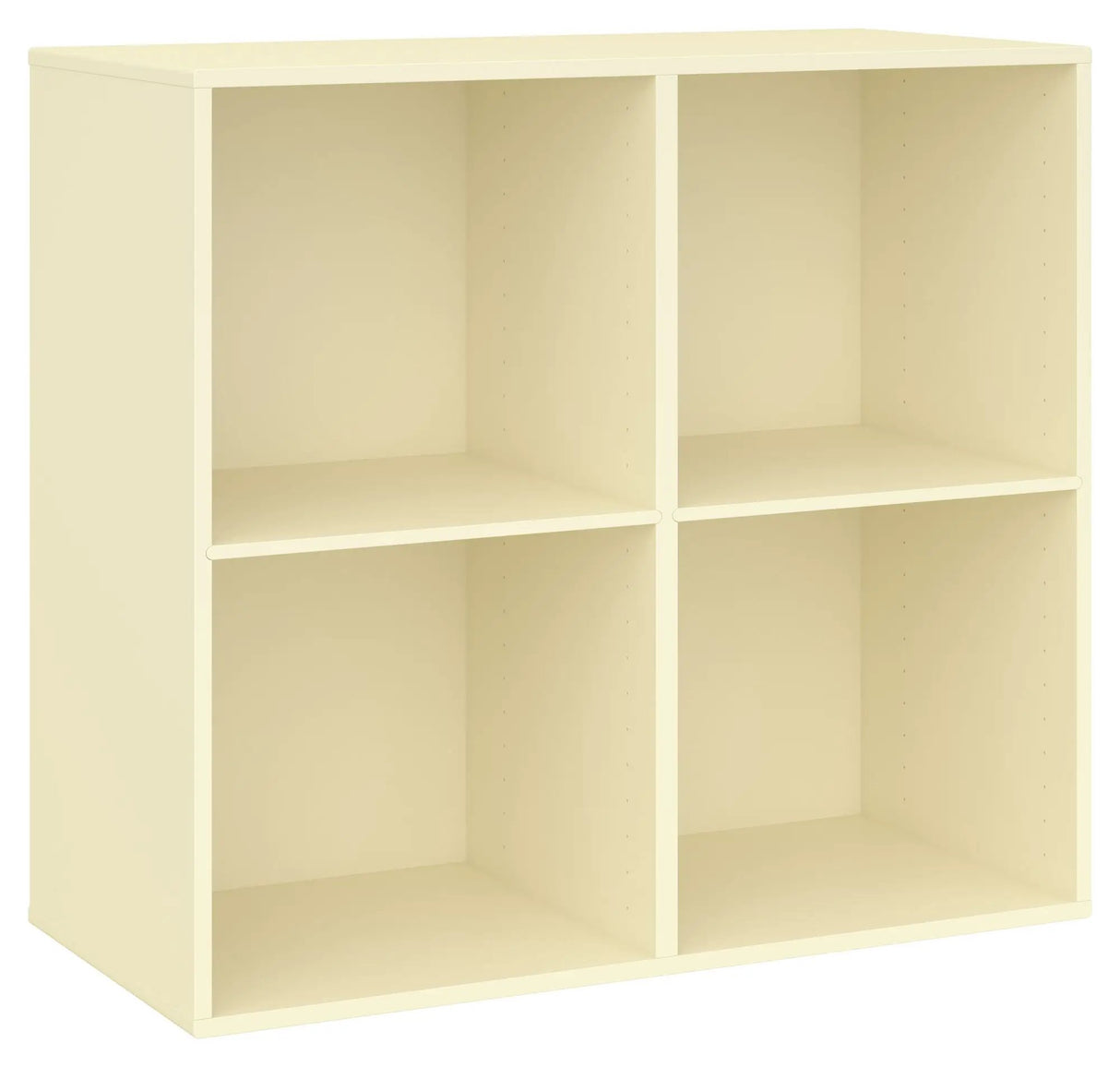 Keep Reol med 2 faste hylder. Modul 006, Lys gul - Unoliving.com