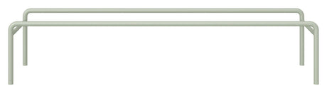 Keep, metal sokkel til B:133,8 cm, Støvet grøn