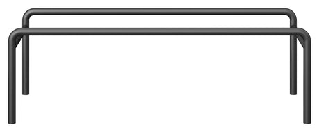 Keep, metal sokkel til B:88,6 cm, Sort