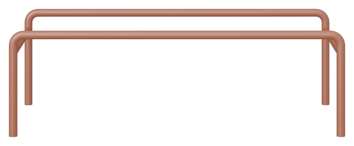 Keep, metal sokkel til B:88,6 cm, Terracotta