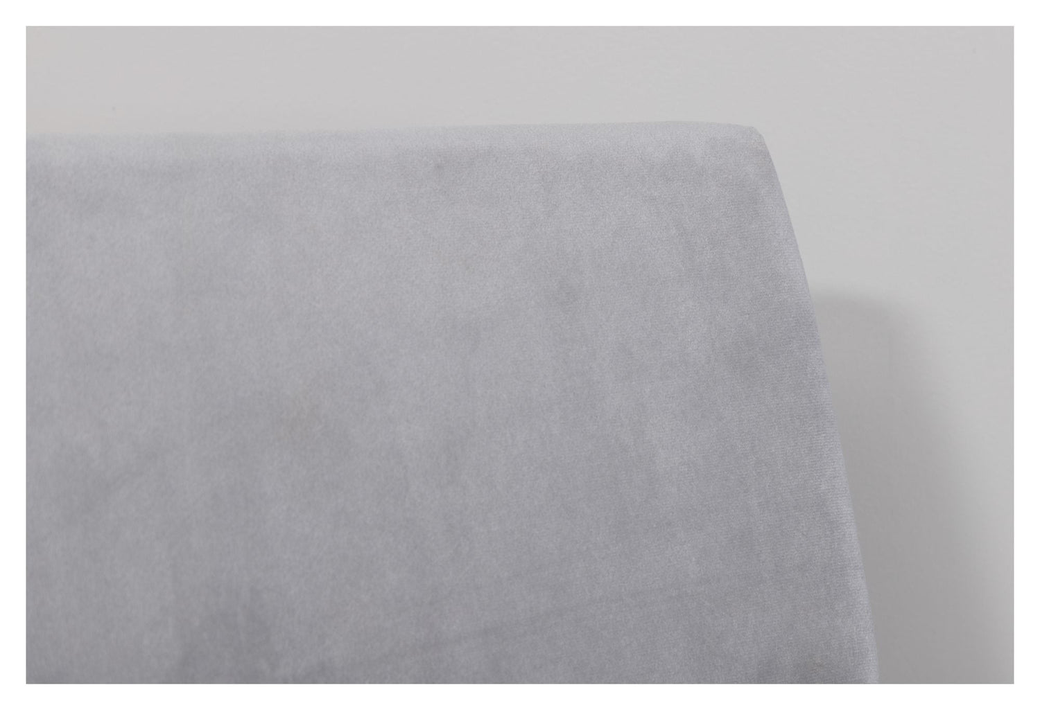 Kenth Spisebordsstol, Lysegrå Velour/Sort - Unoliving.com