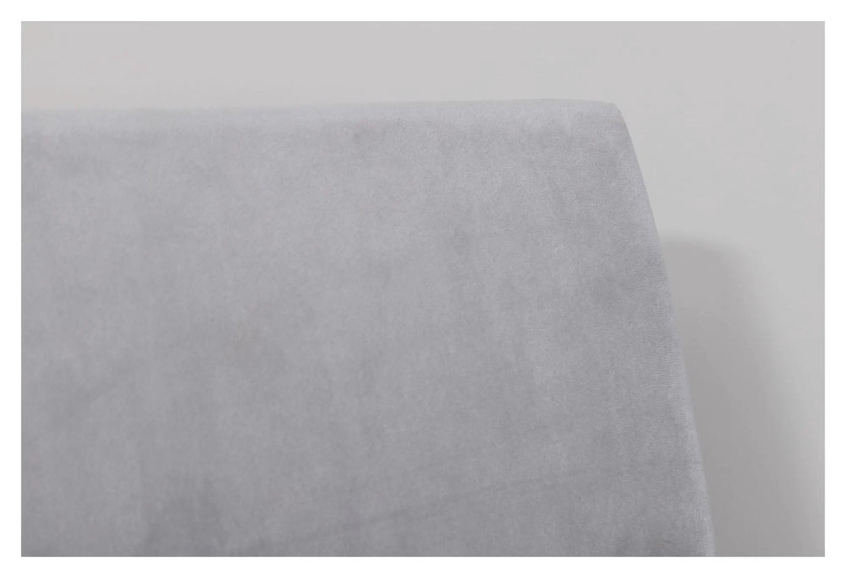 Kenth Spisebordsstol, Lysegrå Velour/Sort - Unoliving.com