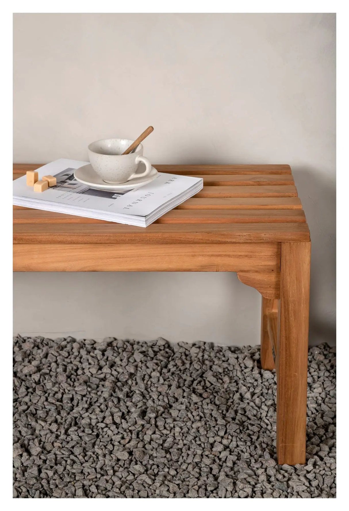 Kenya Bænk 45x150xH40 - Teak - Unoliving.com