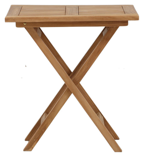 Kenya Klapbord 70x70 - Natur/Teak