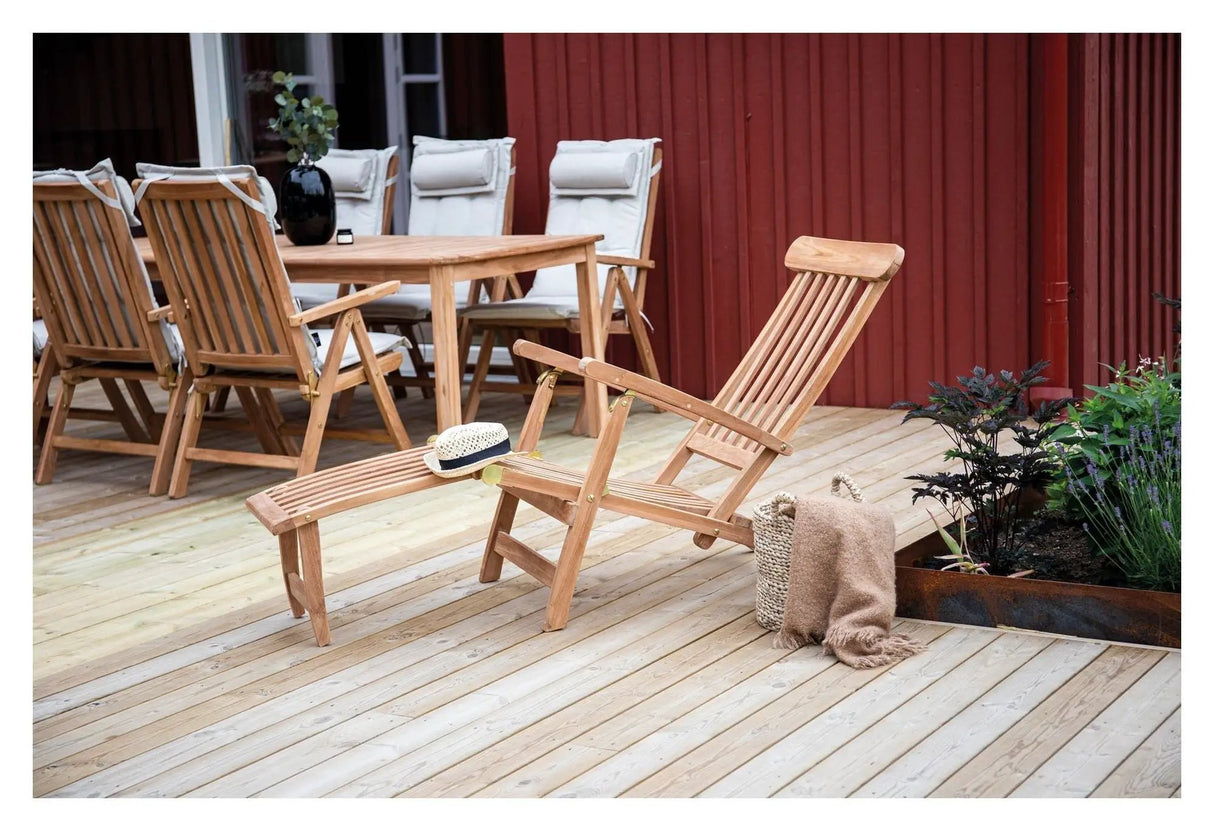 Kenya Liggestol, Teak - Unoliving.com
