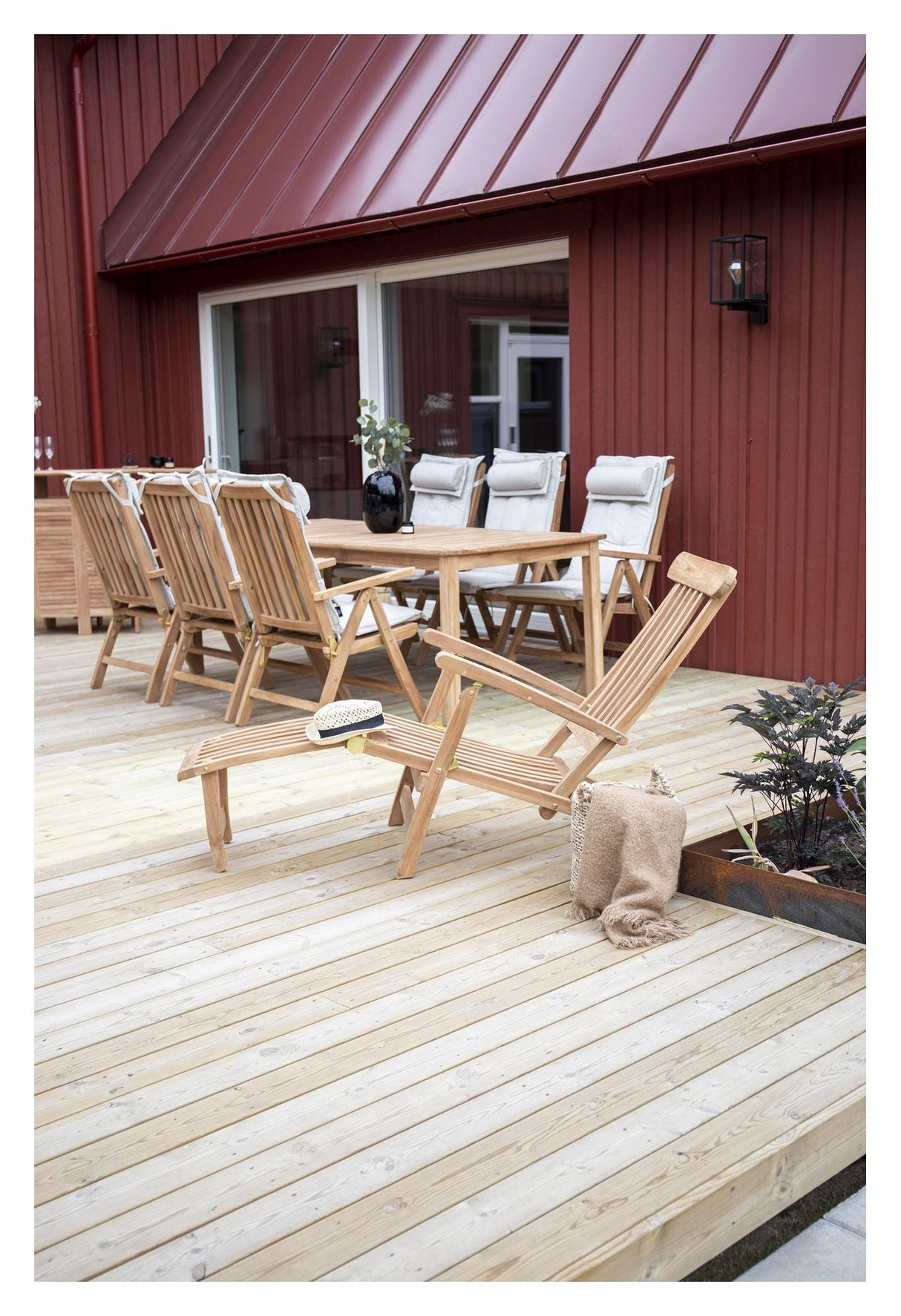 Kenya Liggestol, Teak - Unoliving.com